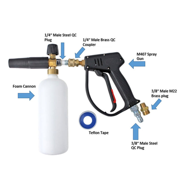 MTM Hydro Foam Cannon Kit